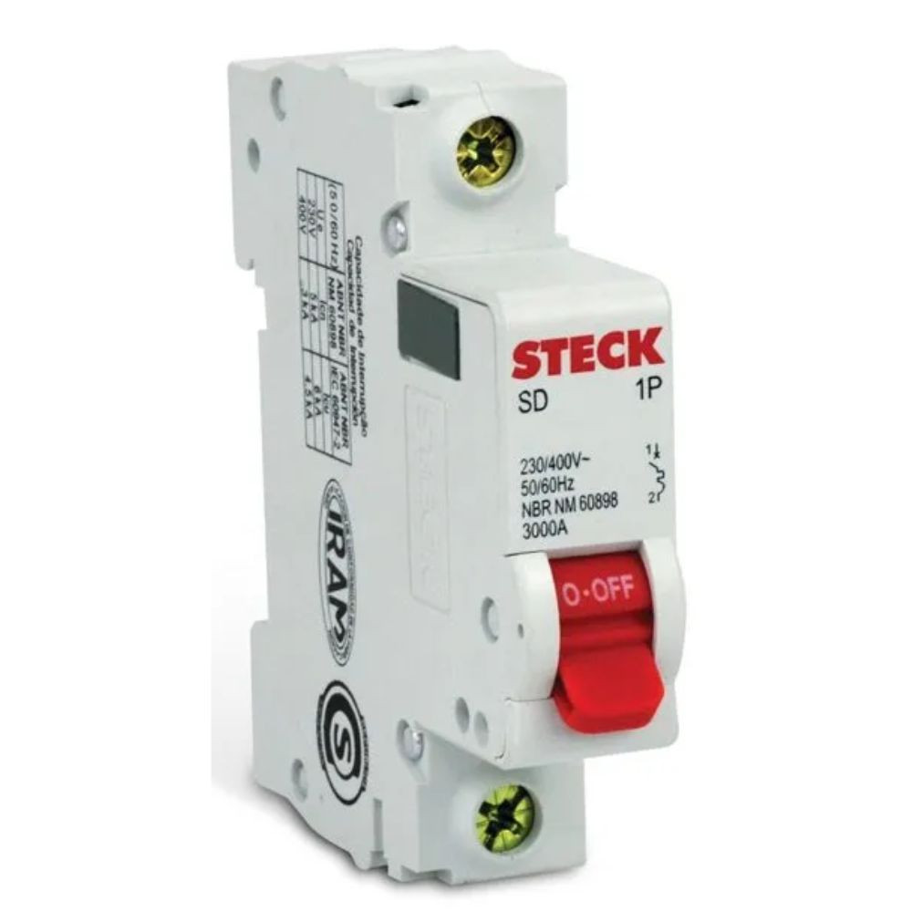 Disjuntor Monofásico 40A 3Ka Sdd61C40 Steck