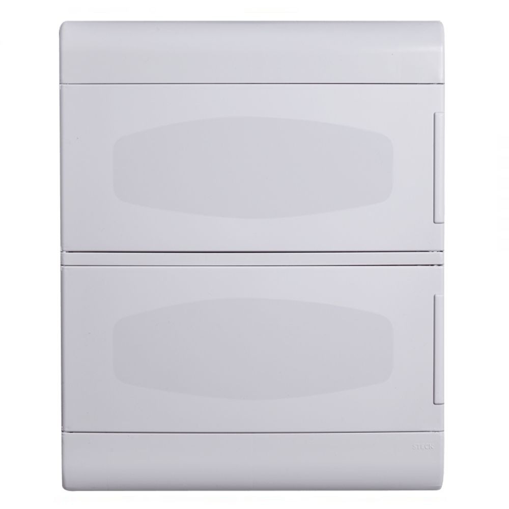 Quadro De Distribuição De Sobrepor Para 24 Disjuntores Ouro Box Scv24Po Steck