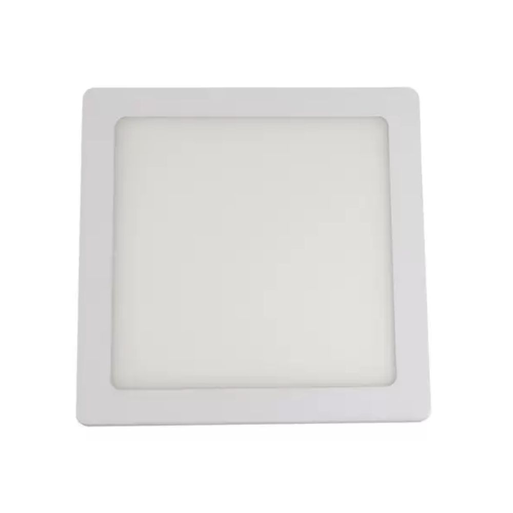 Plafon Slim Led Embutir Quadrado 12W 3000K Llum