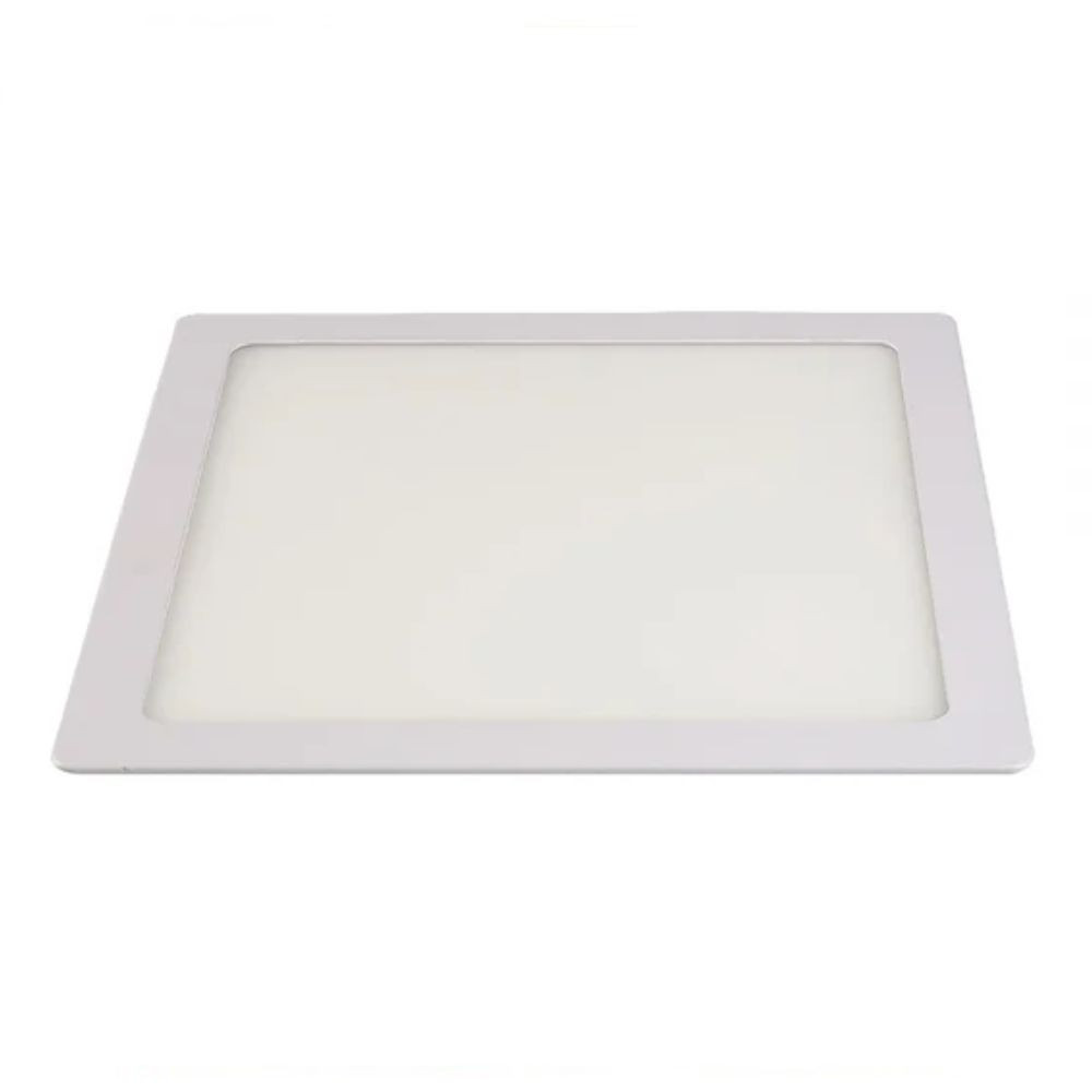 Plafon De Led Embutir Quadrado 24W Slim 3000K Llum Bronzearte
