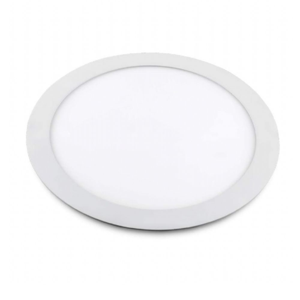 Plafon Slim Led Embutir Redonda 6W 3000K Llum