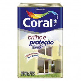 Tinta Brilho E Proteção Branco 18L Coral 