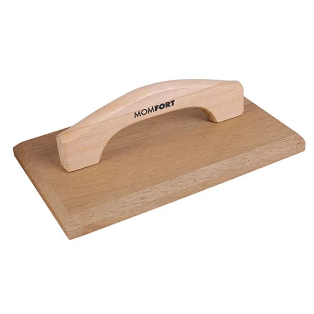 Desempenadeira De Madeira Master 12X20Cm Momfort
