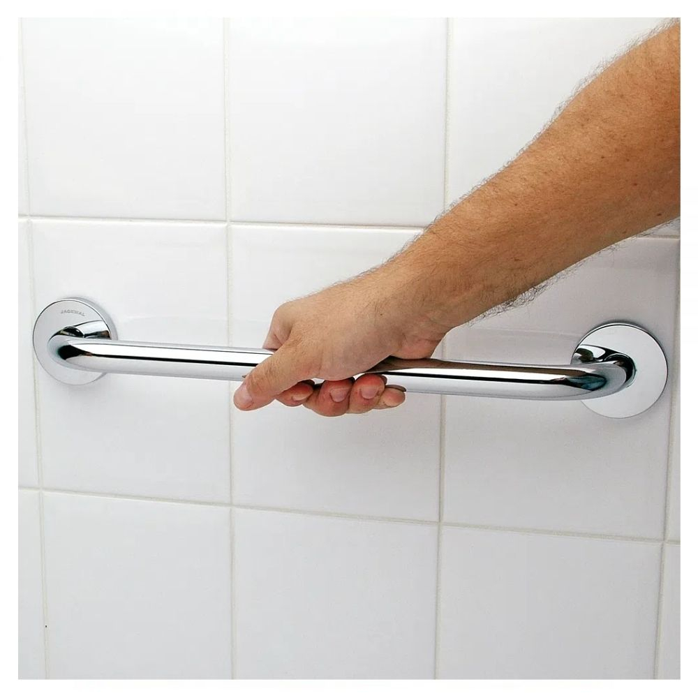 Barra De Apoio Reta Em Inox 25Cm Jackwal