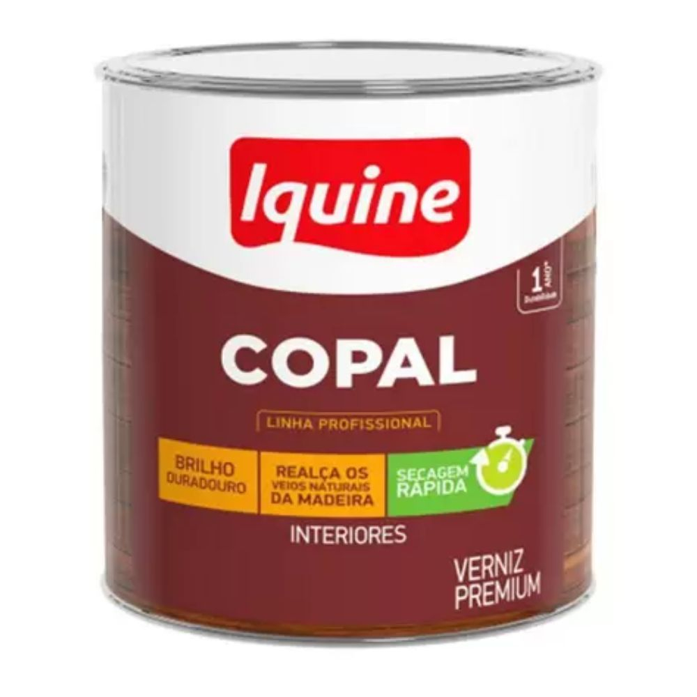 Verniz Copal Incolor 0.9L Iquine