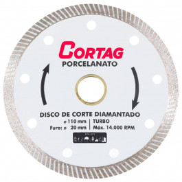 Disco Diamantado Porcelanatto Cortag 
