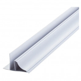Perfil Pvc Colonial Abas 6Metros Branco Araforros
