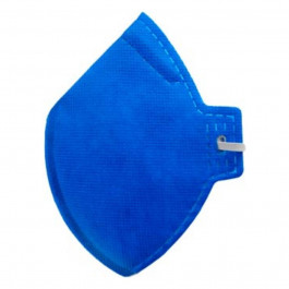 Máscara De Proteção Sem Válvula Pff2 Azul Ledan