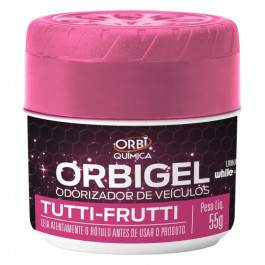 Orbigel Odorizador Para Veiculos Tutti Frutti 55G Orbi