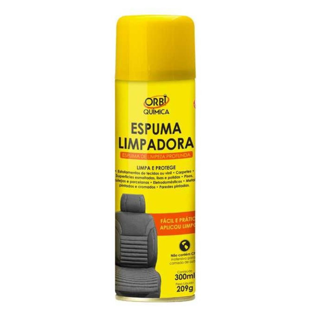 Espuma De Limpar Estofados De 300Ml Orbi
