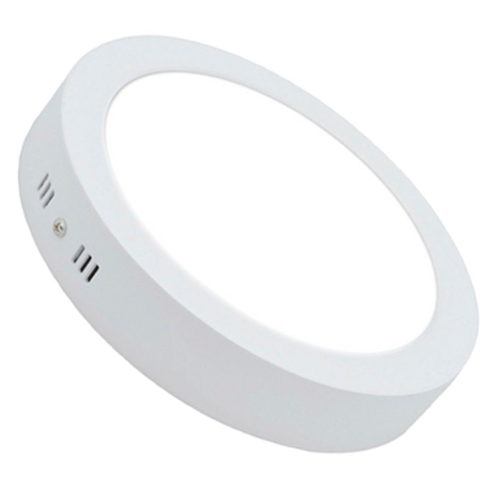 Plafon De Led Sobrepor Slim Redondo 18W 6500K Nitrolux
