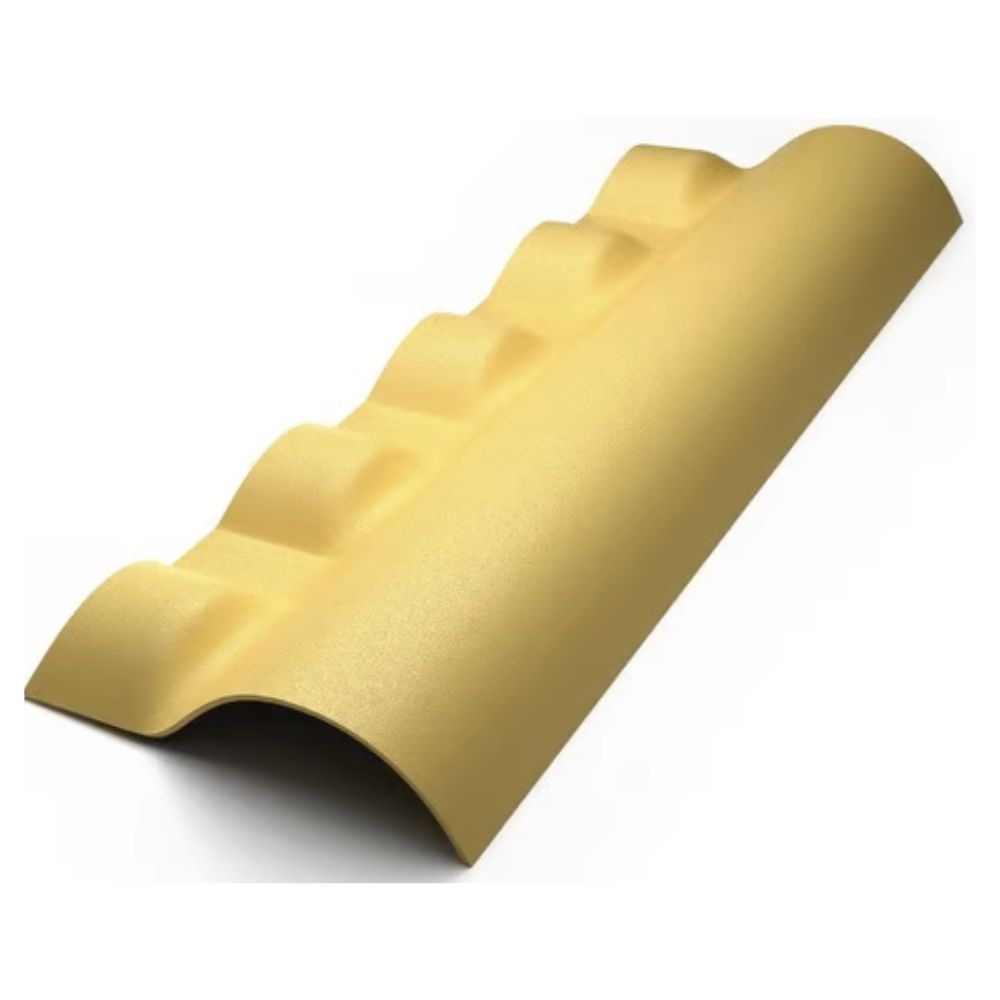 Cumeeira Pvc Central Articulado Marfim