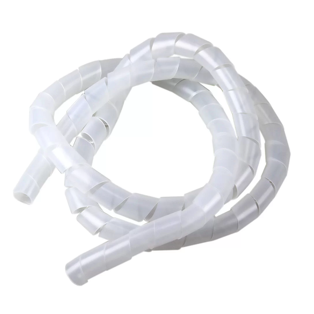 Organizador De Fios E Cabos 20Mm Natural 1,5 Metros Bemfixa