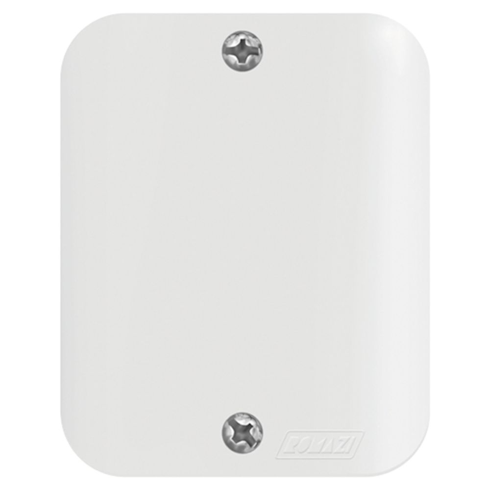 Placa Cega Sobrepor 4X2 Jeri Branca Romazi