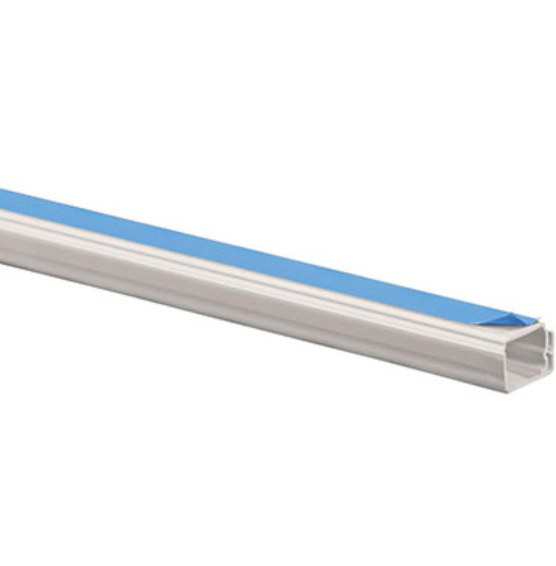 Canaleta Romazi C/Fita 20X10Mm 2Metros Branca