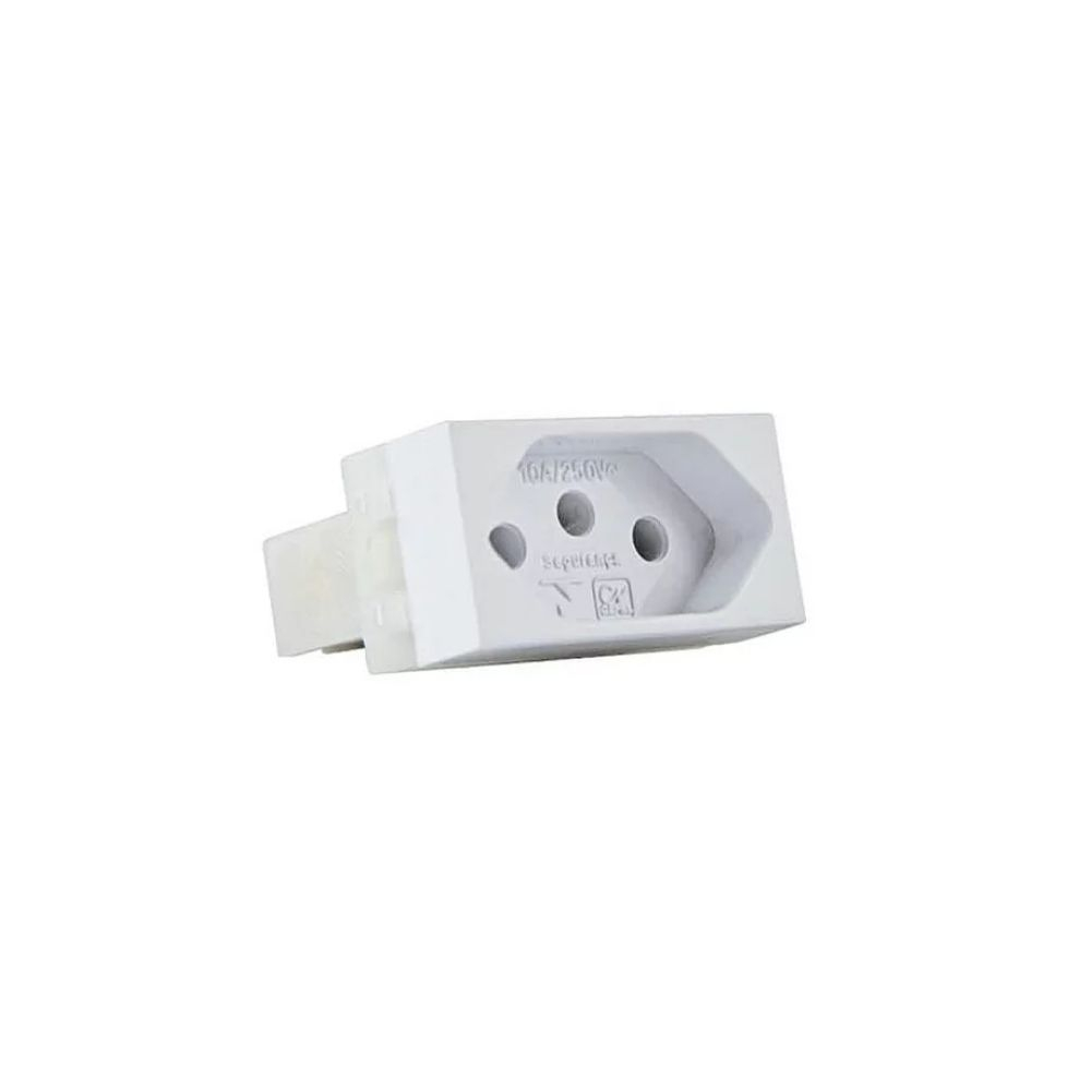 Módulo Tomada 2P+T 10A 250V 1503 Romazi