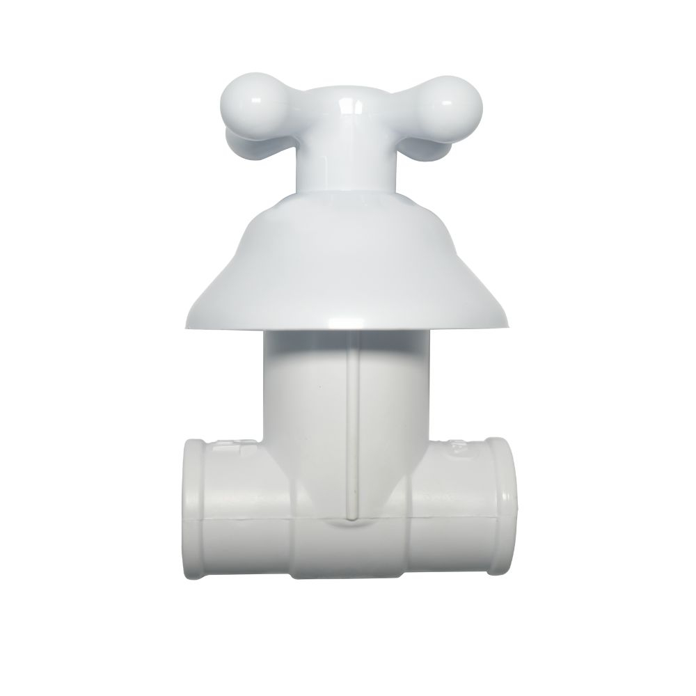 Registro De Pressão Com Canopla Marujá 25Mm Branco 1150108 Viqua