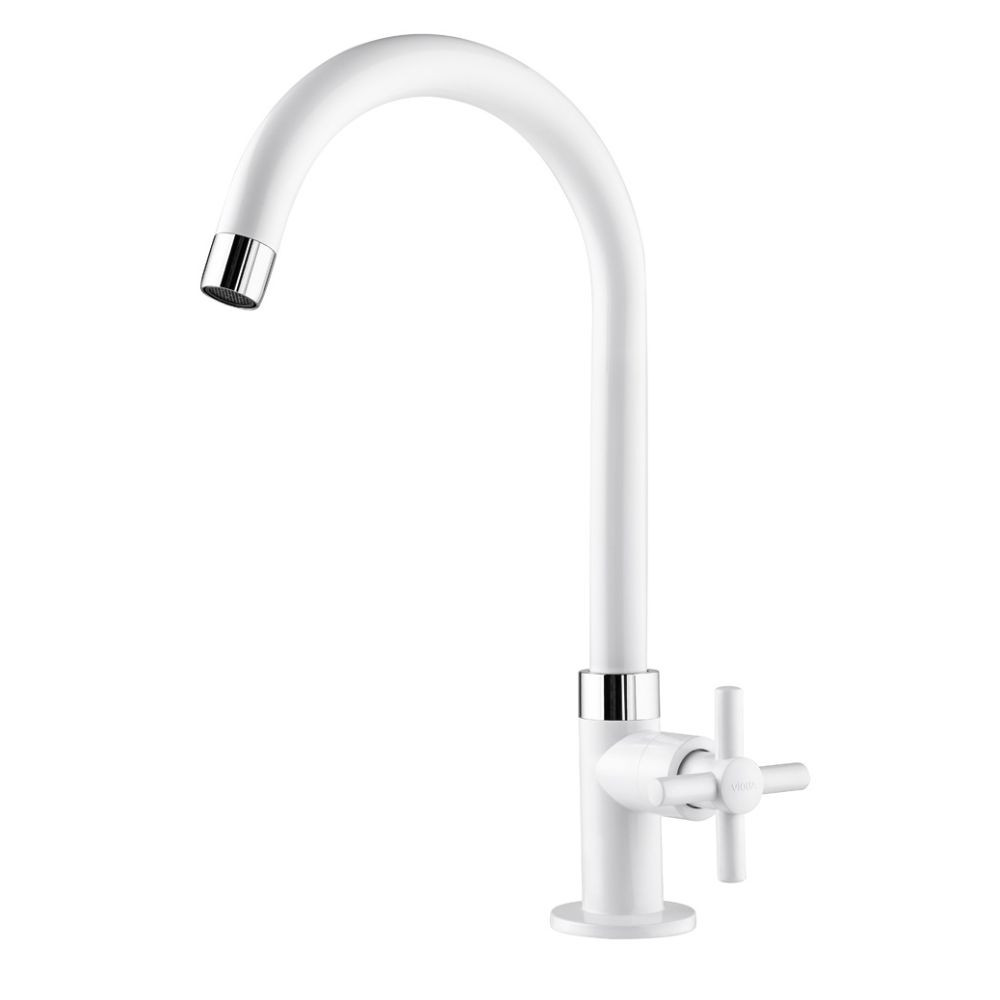 Torneira De Mesa Para Cozinha Fienza Branca Viqua
