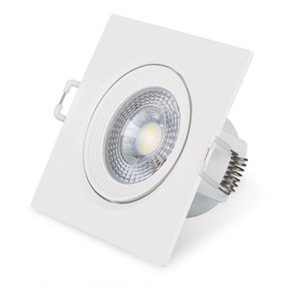 Spot De Embutir Quadrado 3W 6500K Branco Nx-00Q Nitrolux