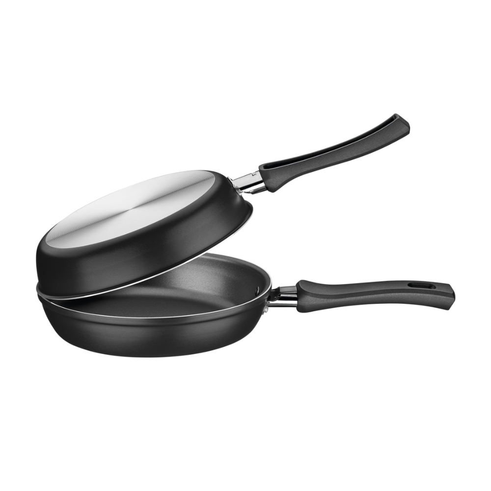 Omeleteira Napoli Antiaderente 20Cm Preta Tramontina
