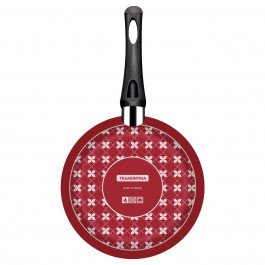 Frigideira Páris Alumínio Antiaderente 24Cm Vermelho