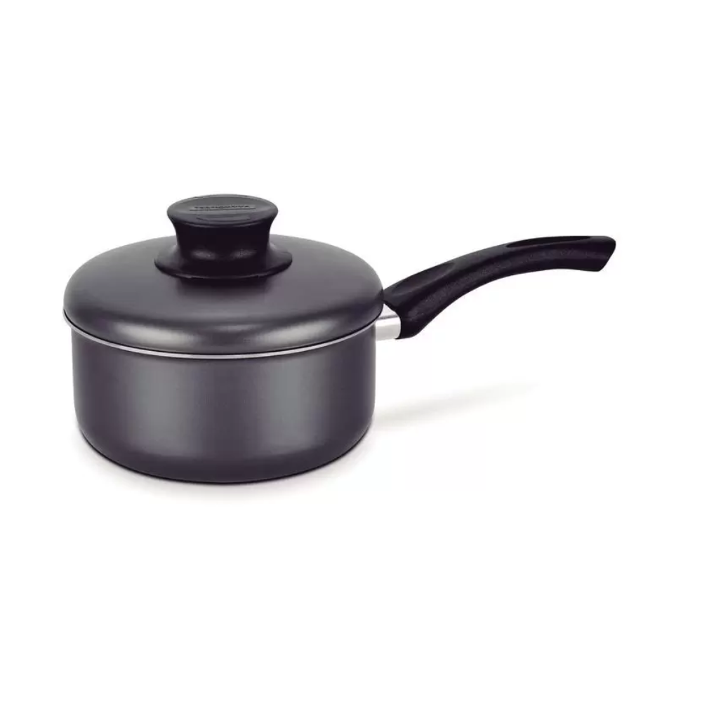Panela Paris Antiaderente 18Cm Preta Tramontina
