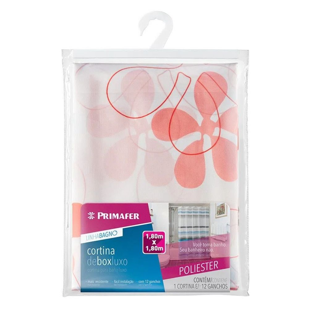 Cortina Box Polietileno 75G 180X180Cm Primafer 