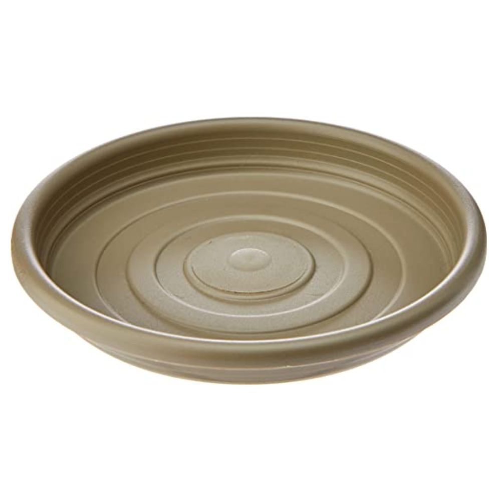 Prato Para Vaso Plástico 17Cm Marrom Pr6542-1 Primafer