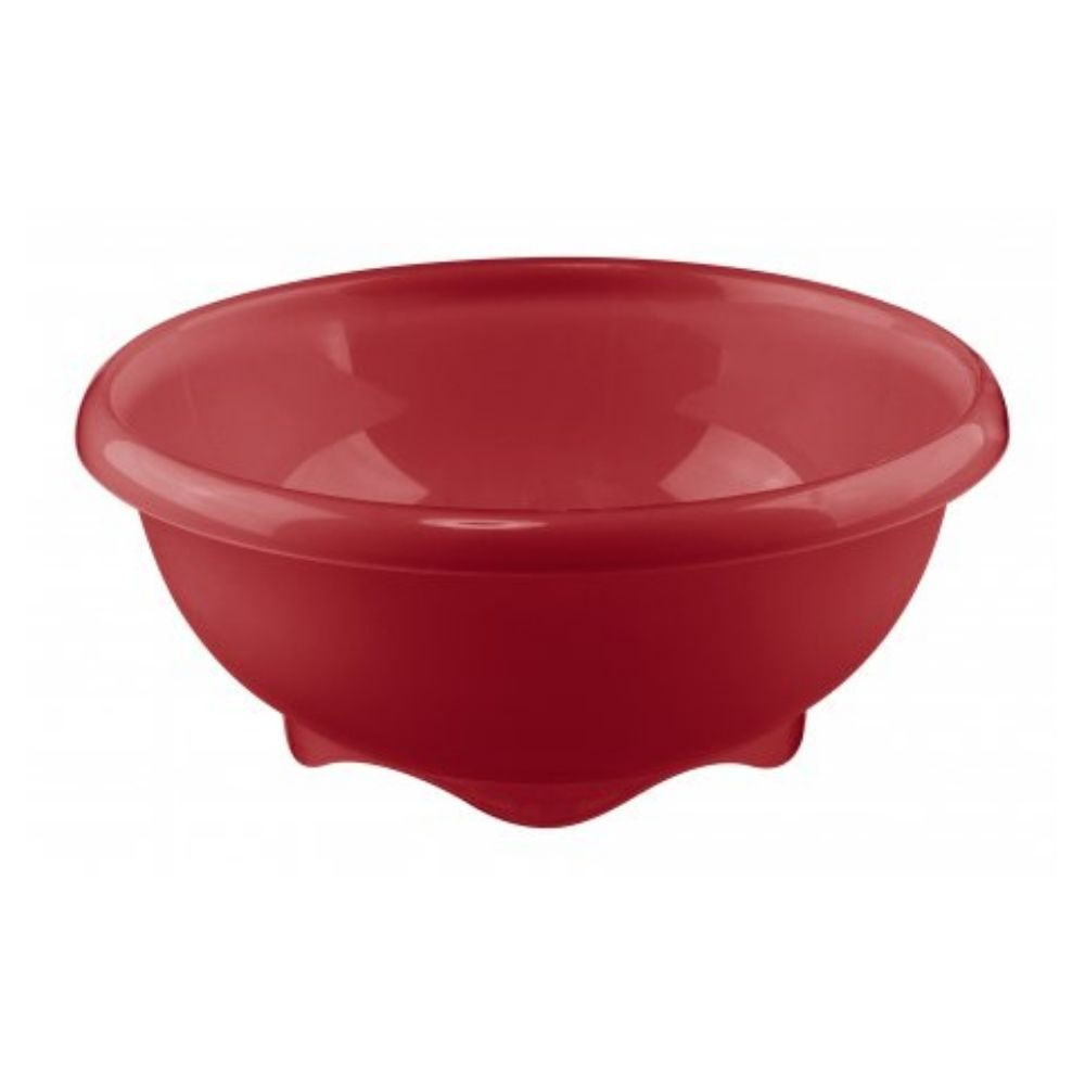 Saladeira De Plástico 23Cm Vermelha Casar Sanremo