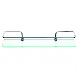 Prateleira Vidro Com Haste 40X10Cm Primafer