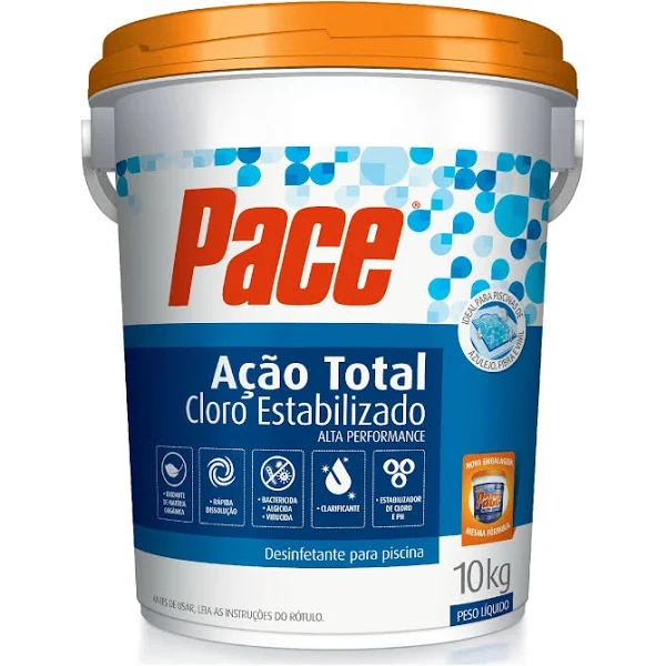 Cloro Pace Ação Total 10Kg Hth