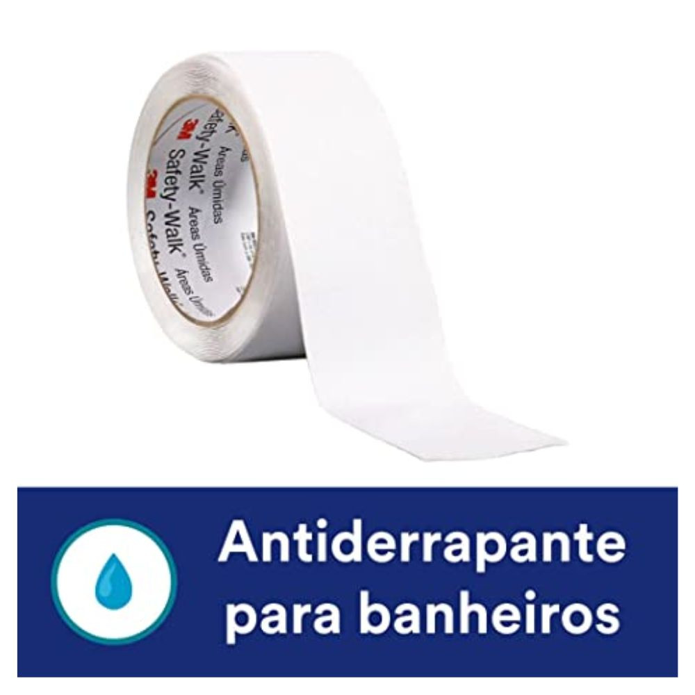 Fita Antiderrapante Para Banheiro Safety Walk 50Mmx5M 3M