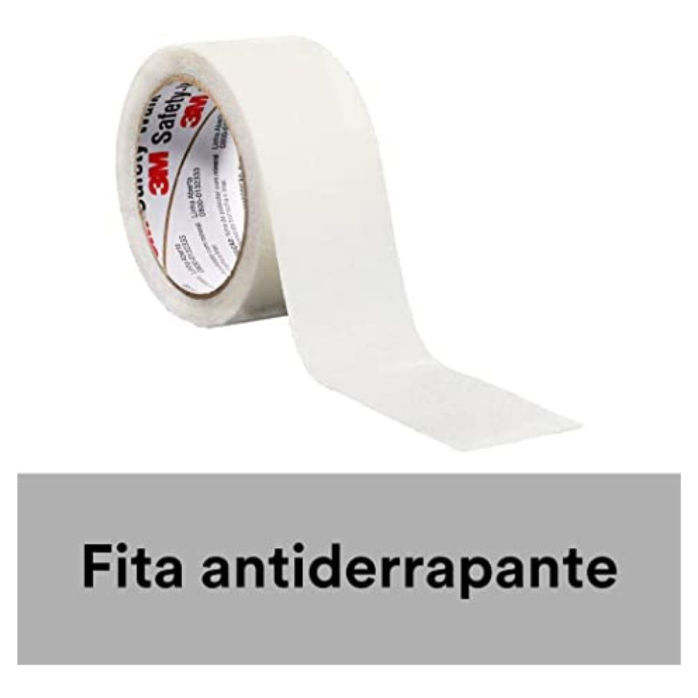 Fita Antiderrapante Safety Walk Transparente 50Mmx5M 3M