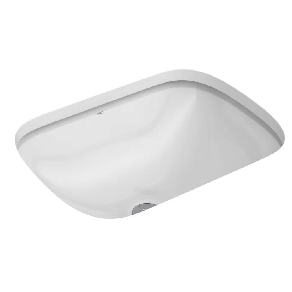 Cuba De Embutir Retangular 500X375Mm Branco Deca