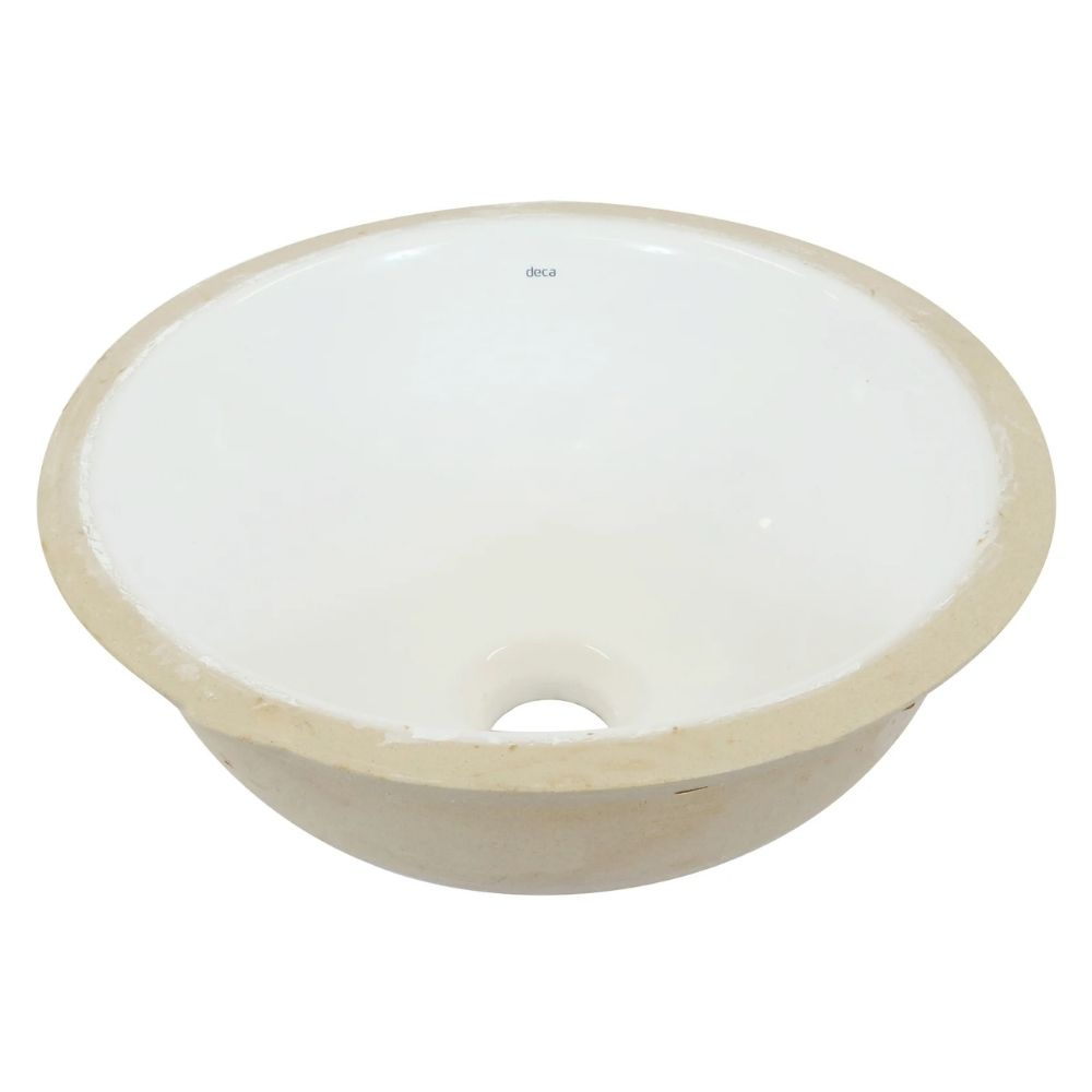 Cuba De Embutir Redonda 36Cm Branca Deca