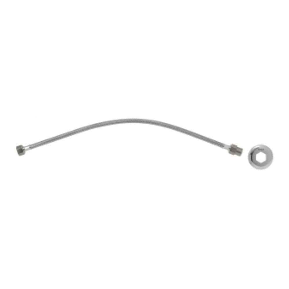 Engate Flexível Malha De Aço 40Cm Cromado Deca