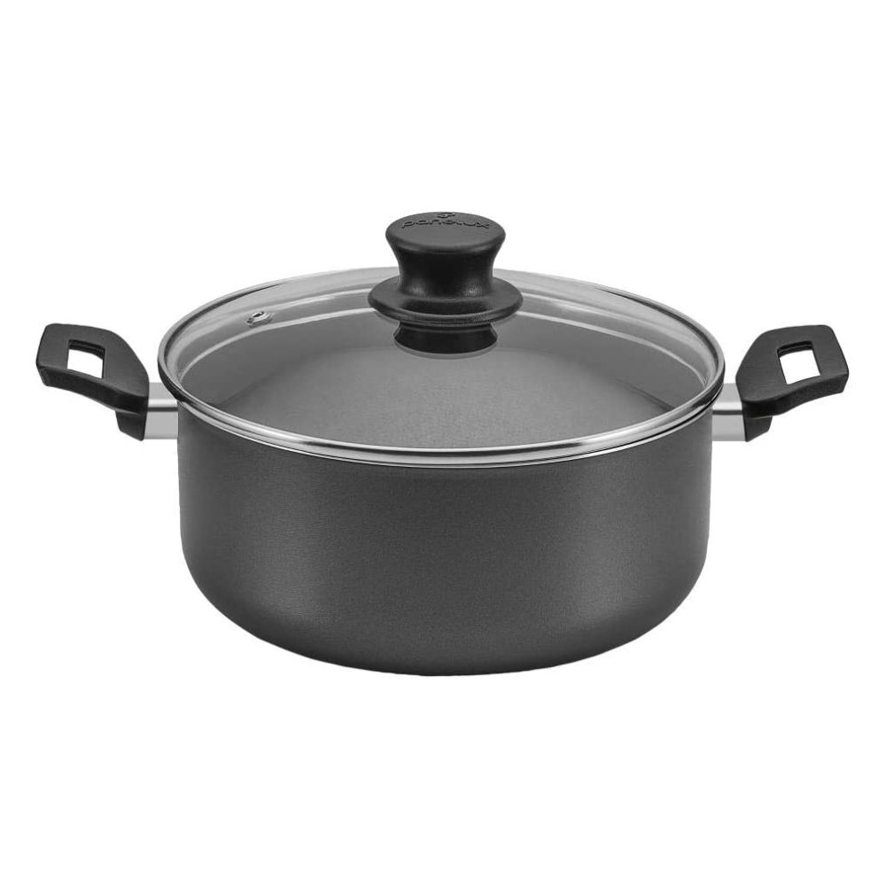 Caçarola 22Cm Antiaderente Cinza Classic Panelux