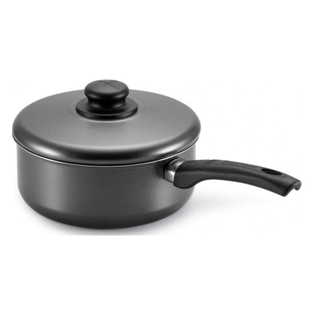 Panela 18Cm Antiaderente Cinza Classic Panelux