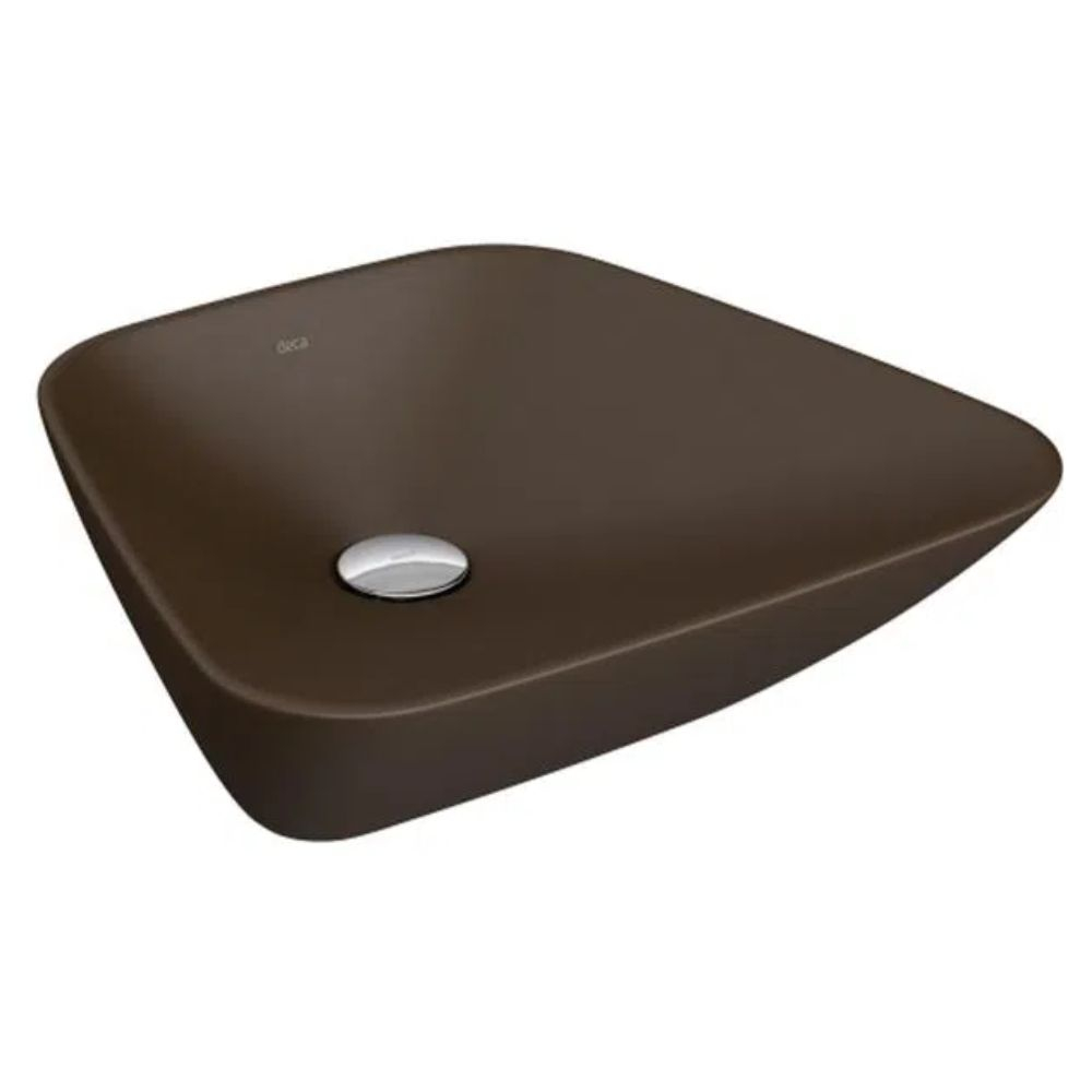 Cuba De Apoio Trapezoidal 370X400Mm Marrom Fosco Deca