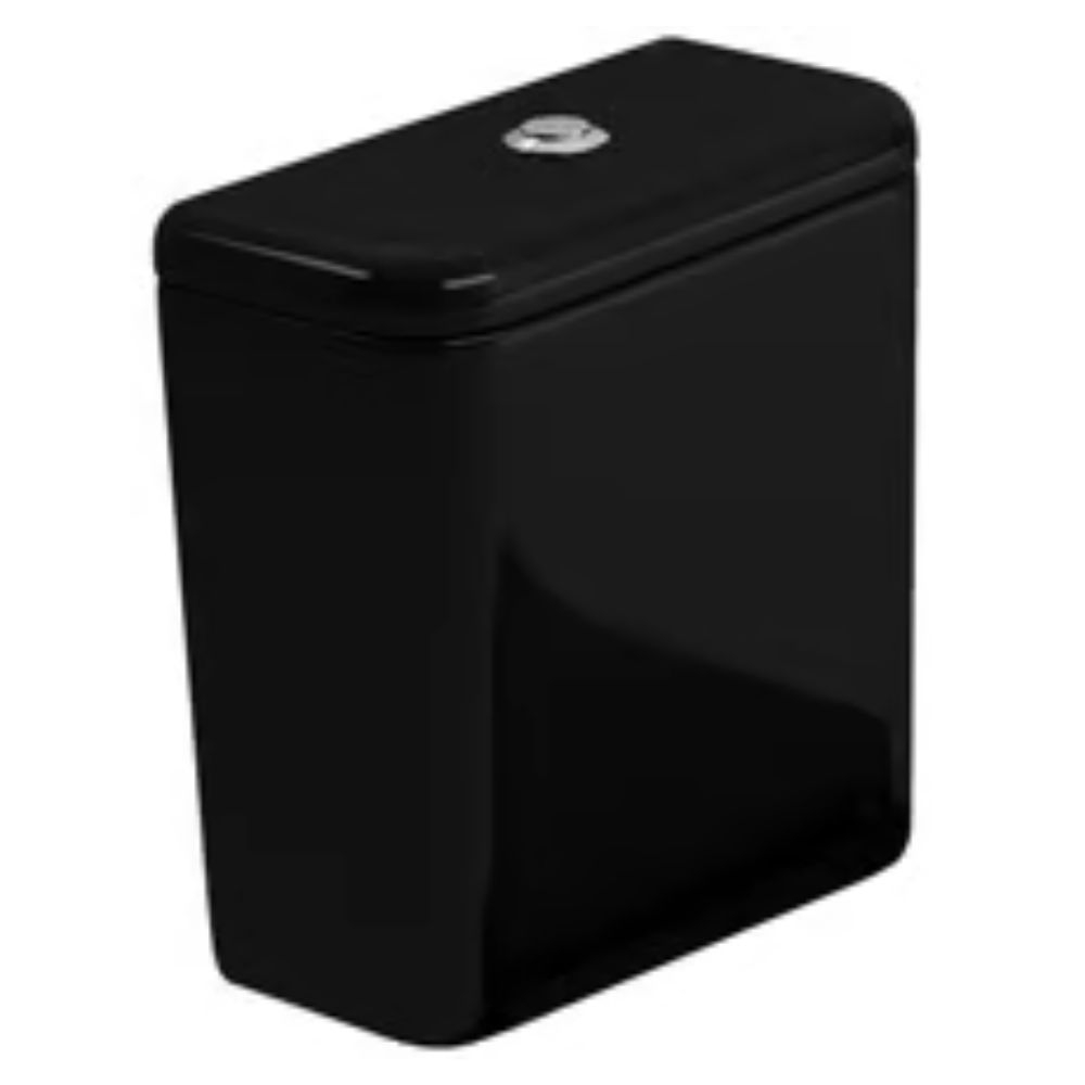 Caixa Para Acoplar City/Riviera M Ecoflush 3/6L Preta Celite