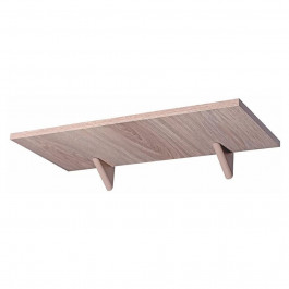 Prateleira Com Suporte 20X60 Marfim Pratefix Classic
