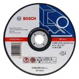 Disco De Corte Metal 7 180Mm Bosch