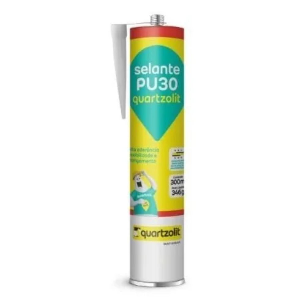 Selante Pu30 Bisnaga Cinza Quartzolit