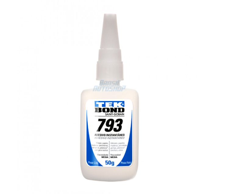 Adesivo Tekbond 793 Instantâneo 50G