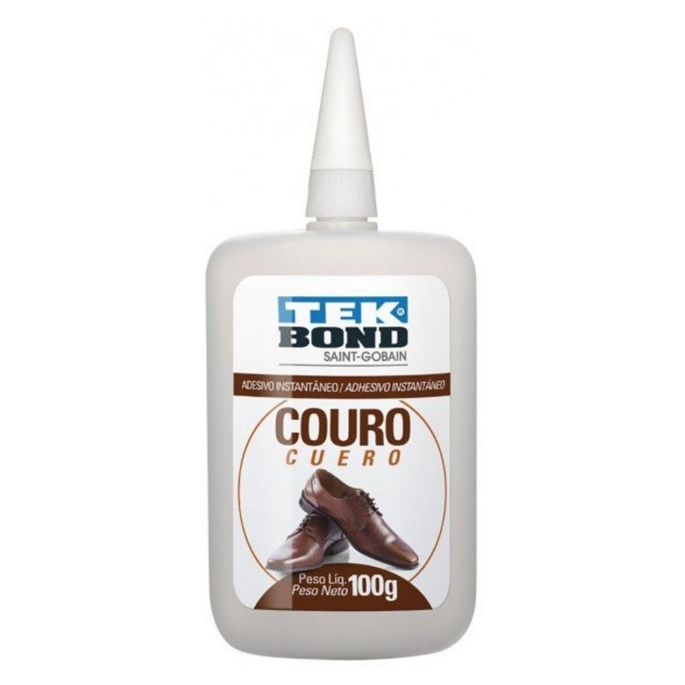 Adesivo Couro Instataneo Bico Fino 100G Tekbond