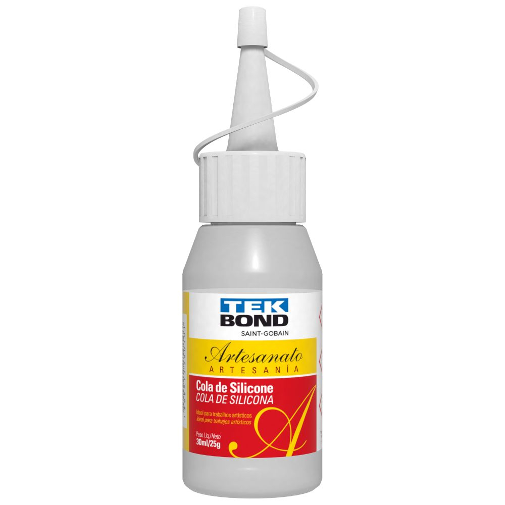 Cola Silicone Artesanato 25G Tekbond
