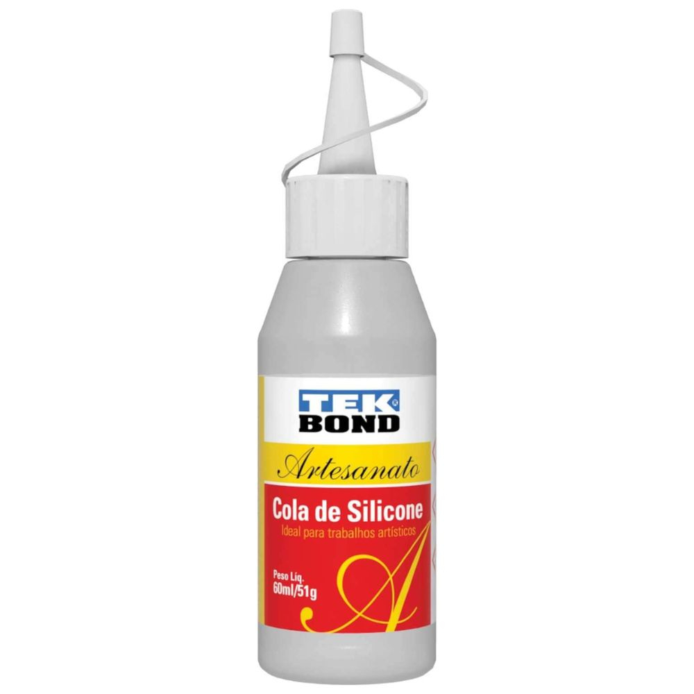 Cola Silicone Artesanato 51G Tekbond