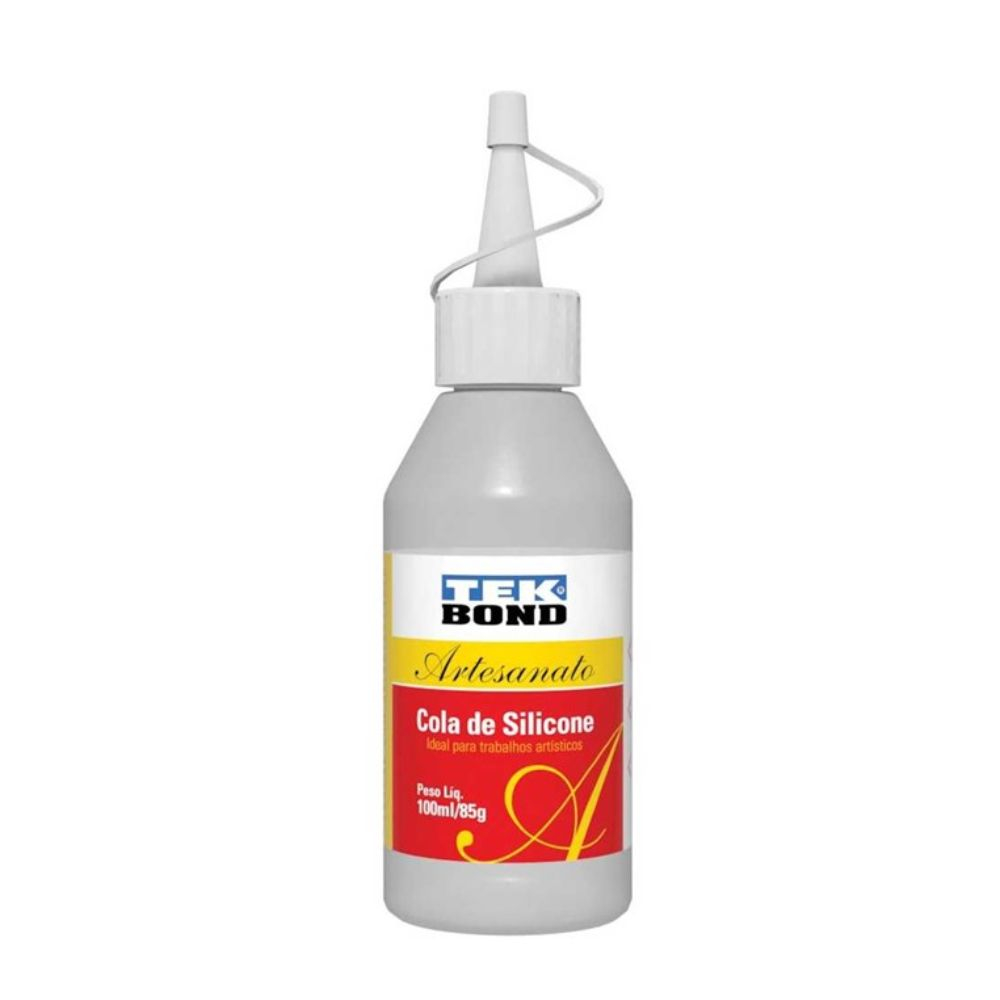 Cola De Silicone Para Artesanato Com 85G Tekbond