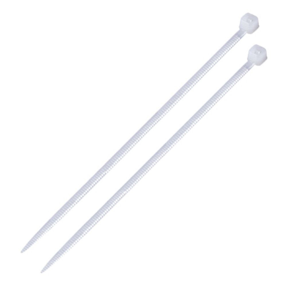 Abraçadeira De Nylon 3.6X100Mm Com 100 Unidades Branco Interneed