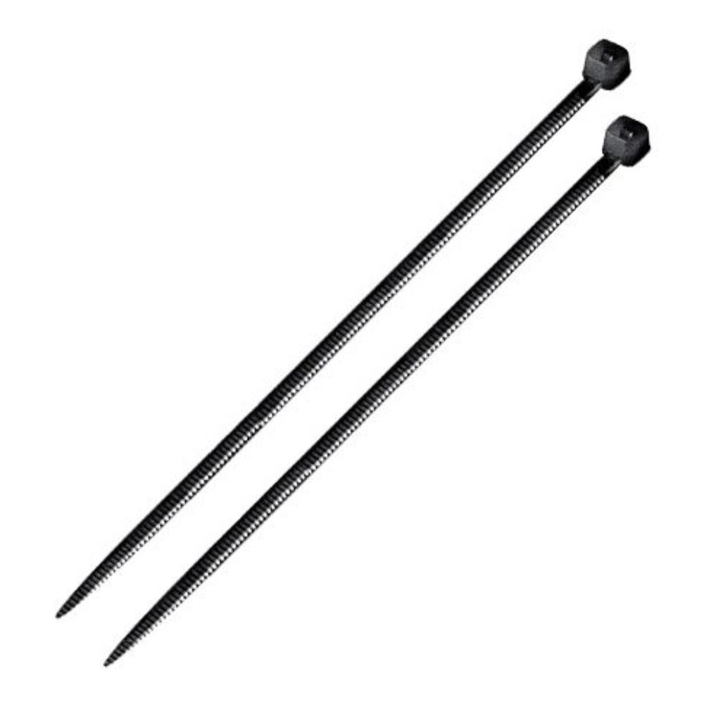 Abraçadeira De Nylon 4.8X200Mm Com 100 Unidades Preta Interneed